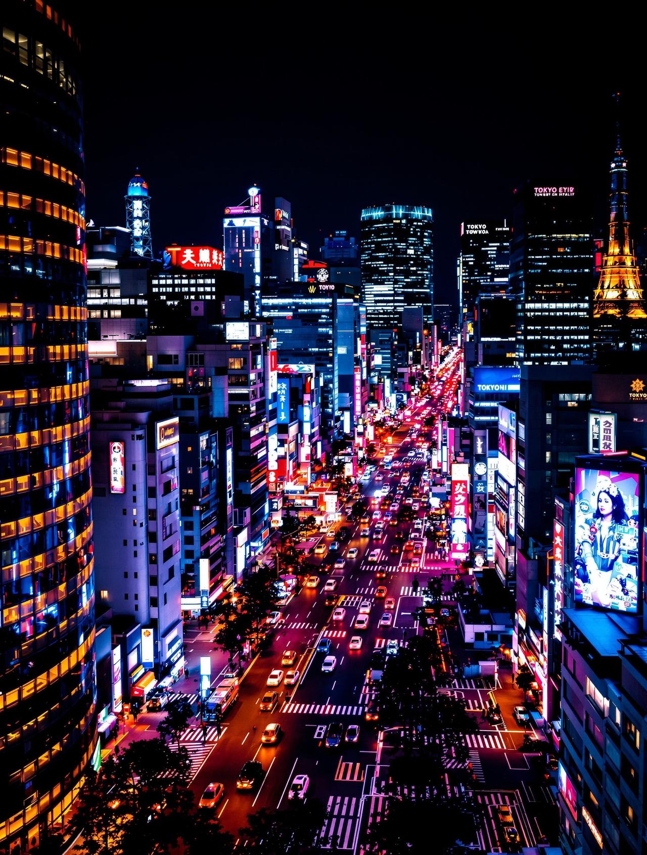 影视h-城市之光：东京夜景延时摄影