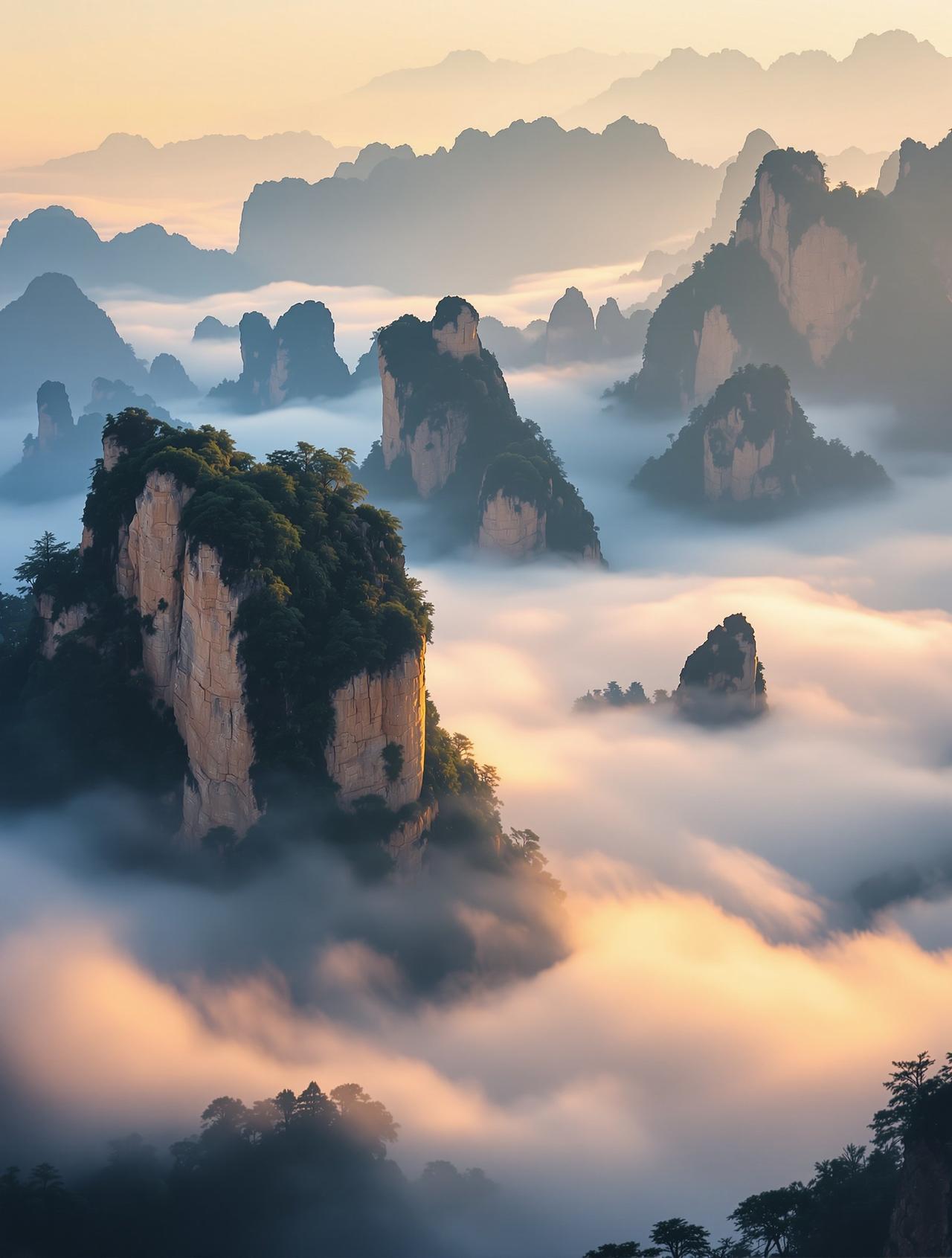 影视h-黄山云海：中国最美山岳4K